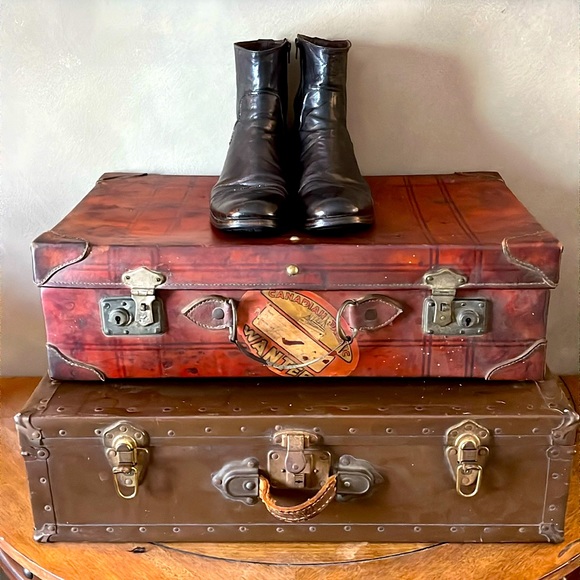 MOMA Brown Black Chelsea Ankle Boot with Side Zip - Picture 2 of 7